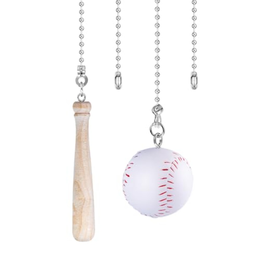 Decor Lighting Ceiling Fans - 2Pcs Baseball Ceiling Fan Pull Chain,