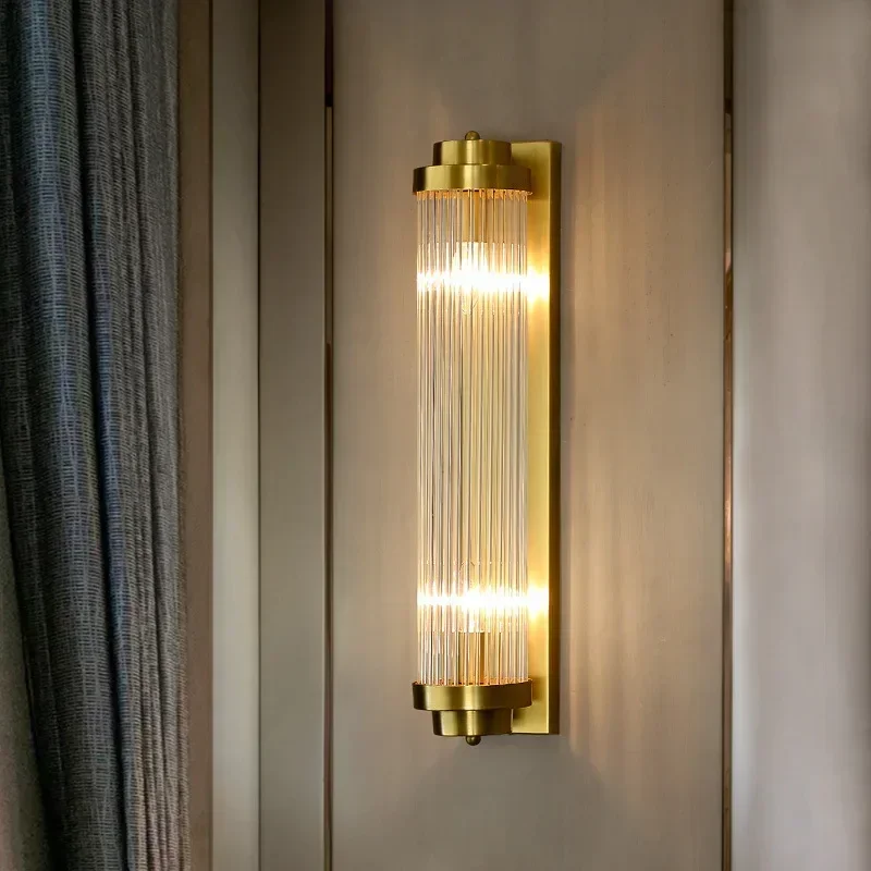 Foyer Lighting Wall Decor - LED Luxury Crystal Wall Lamps For