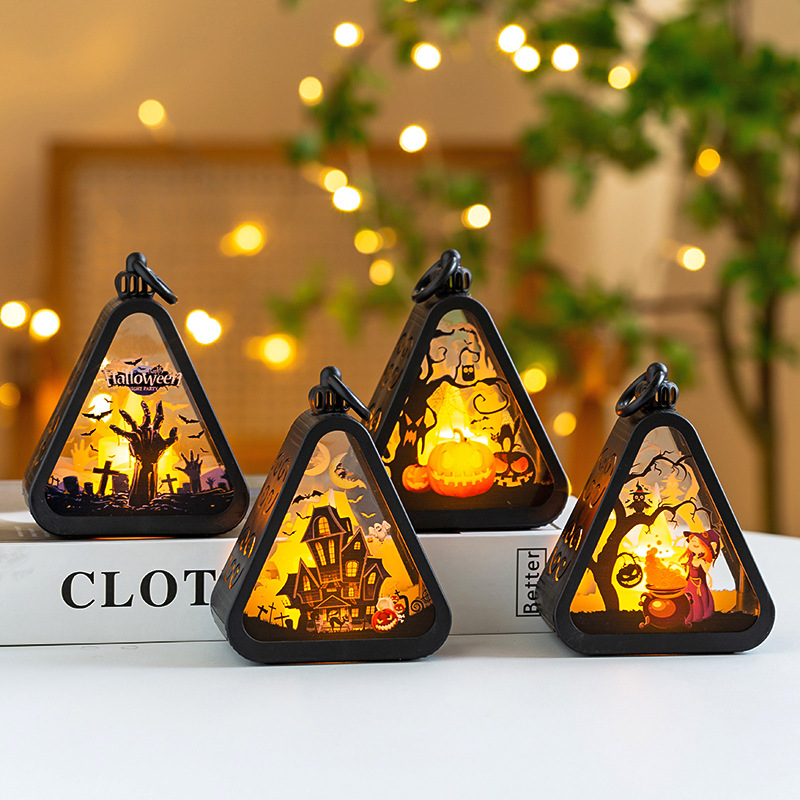 Home Decor Lighting Tricks - Halloween Decorations Pumpkin LED Night Light
