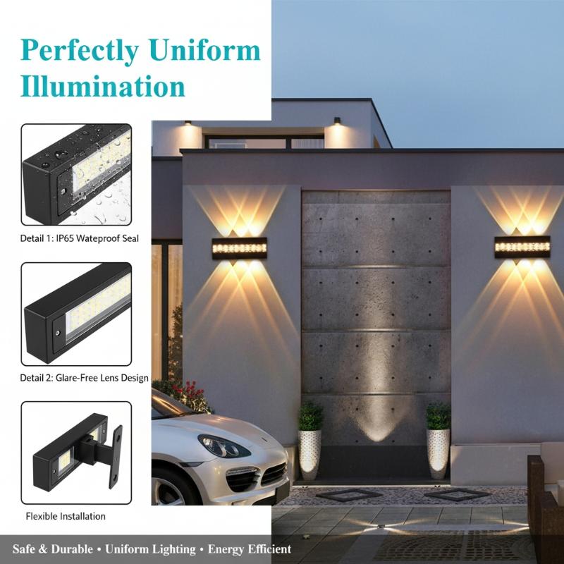 Lighting Decoration Outdoor - Outdoor Waterproof Wall Light 10W 8W