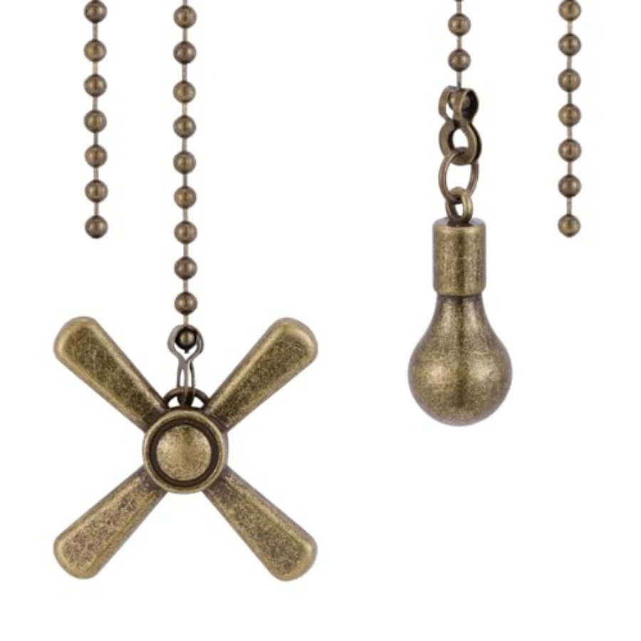 Decor Lighting Ceiling Fans - Ceiling Fan Pull Chain Ornaments, 13.6