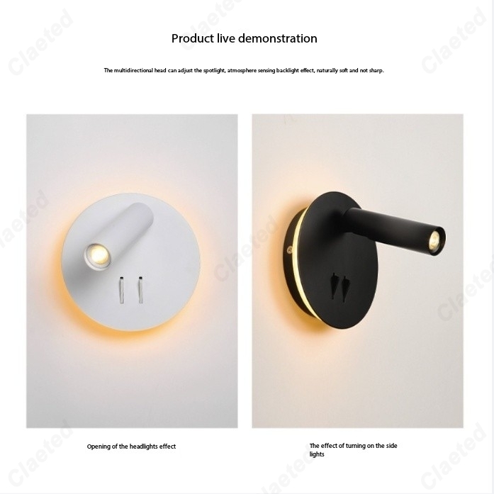 New LED Reading Wall Lamp with - Foyer Lighting Wall Decor reseña y precio