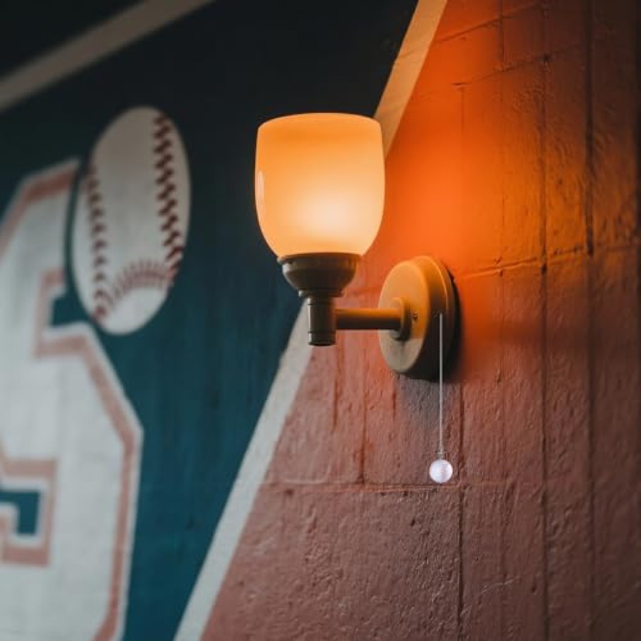 2Pcs Baseball Ceiling Fan Pull - Decor Lighting Ceiling Fans reseña y precio