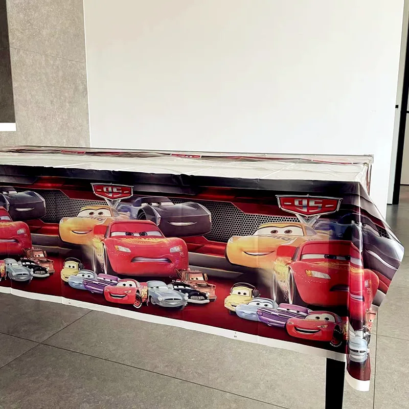 108*180cm Racing Cars Lightnin - Lighting Mcqueen Birthday Decor reseña y precio