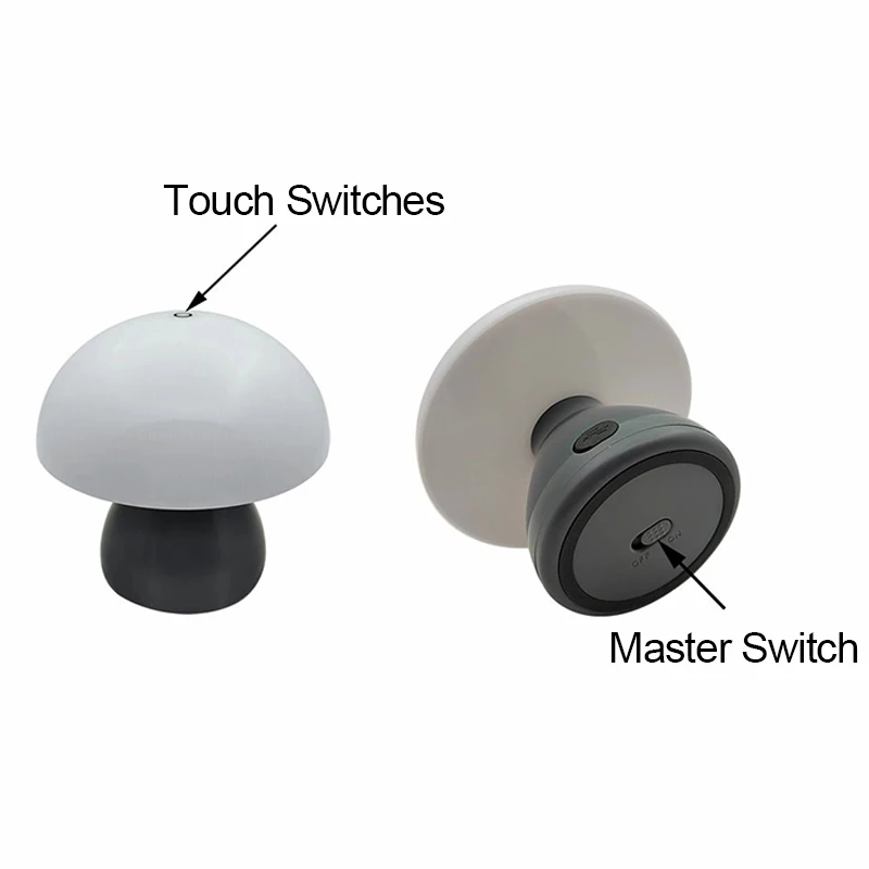 Mushroom Led Table Lamp Chargi - Mushroom Table Lamp reseña y precio