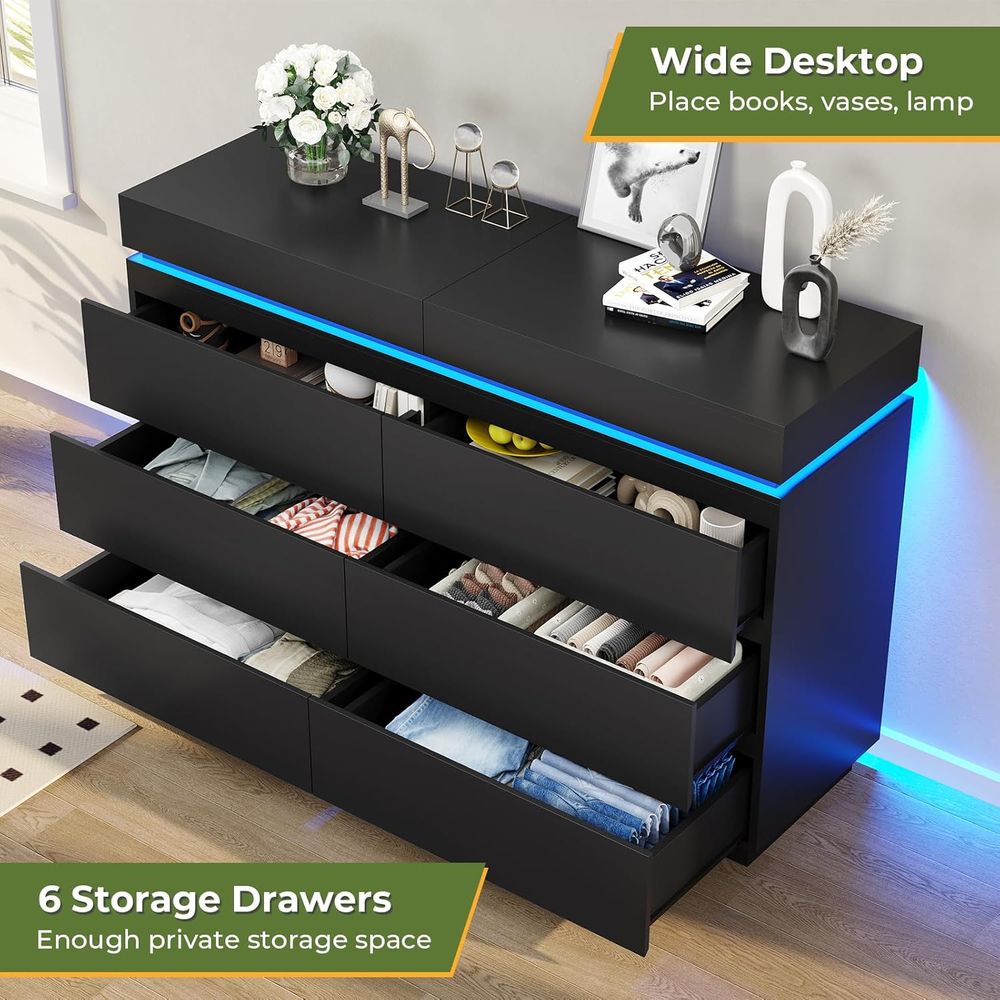 6-Drawer Sliding Top Desk, Wid - Furniture Lighting & Decor Magazine reseña y precio
