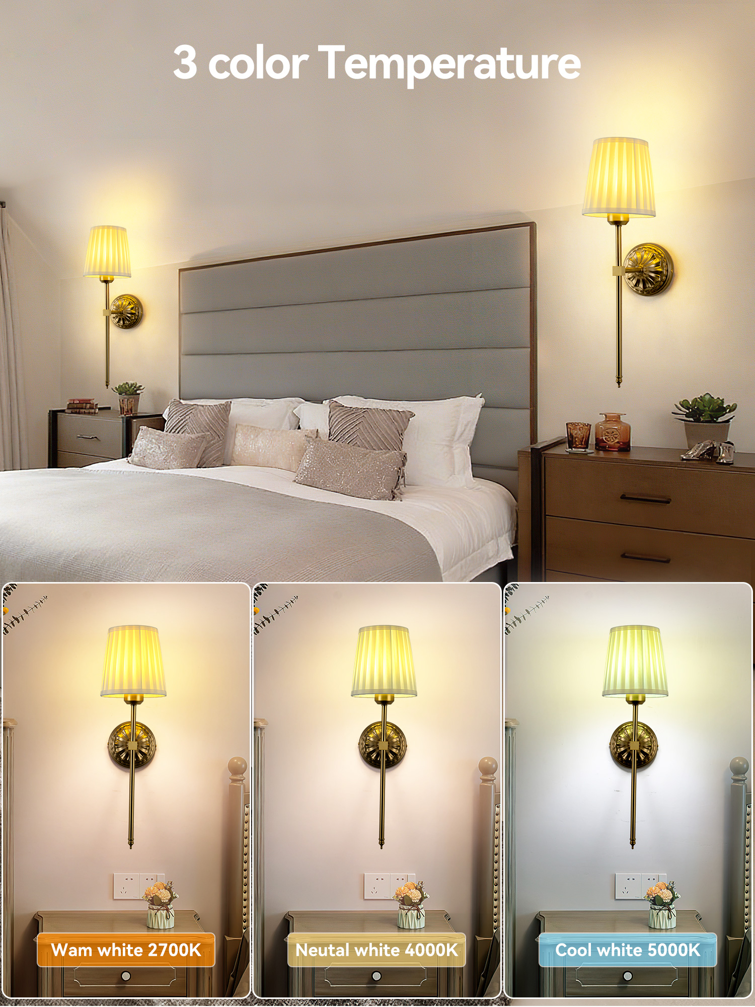 Battery-Powered Wall Light: Re - Foyer Lighting Wall Decor reseña y precio