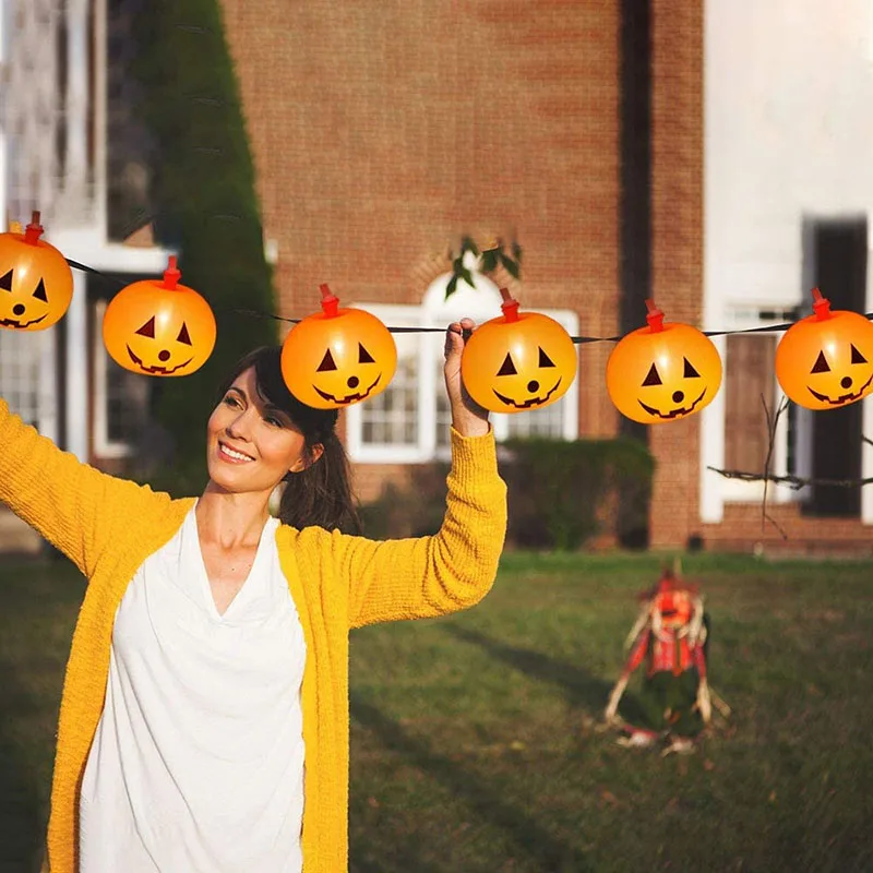 1-15Bags Halloween Pumpkin Lig - Lighting Decor reseña y precio