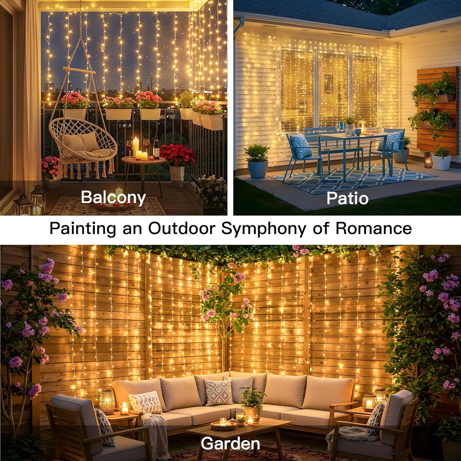 Curtain Lights For Bedroom 200 - Lighting Decoration Outdoor reseña y precio
