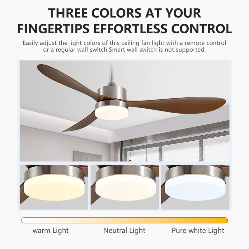 36/42/52 Inch Ceiling Fan Indu - Decor Lighting Ceiling Fans reseña y precio