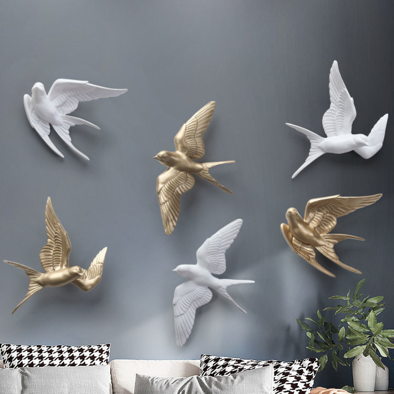 3D Bird Creative Hanging Decor - Foyer Lighting Wall Decor reseña y precio