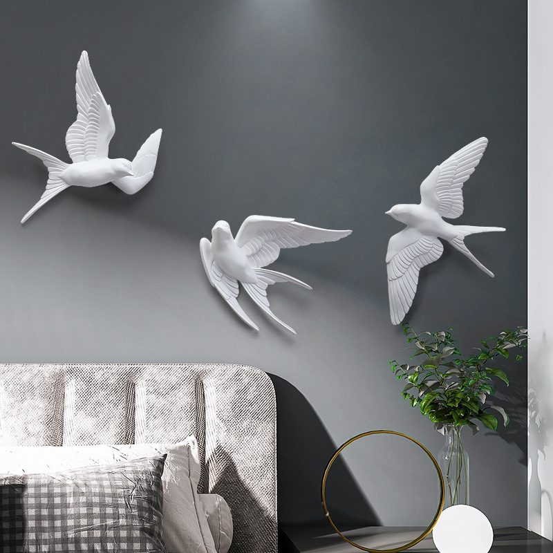 3D Bird Creative Hanging Decor - Foyer Lighting Wall Decor reseña y precio