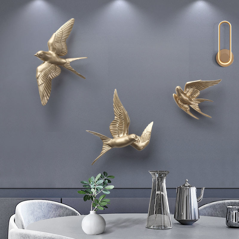 3D Bird Creative Hanging Decor - Foyer Lighting Wall Decor reseña y precio