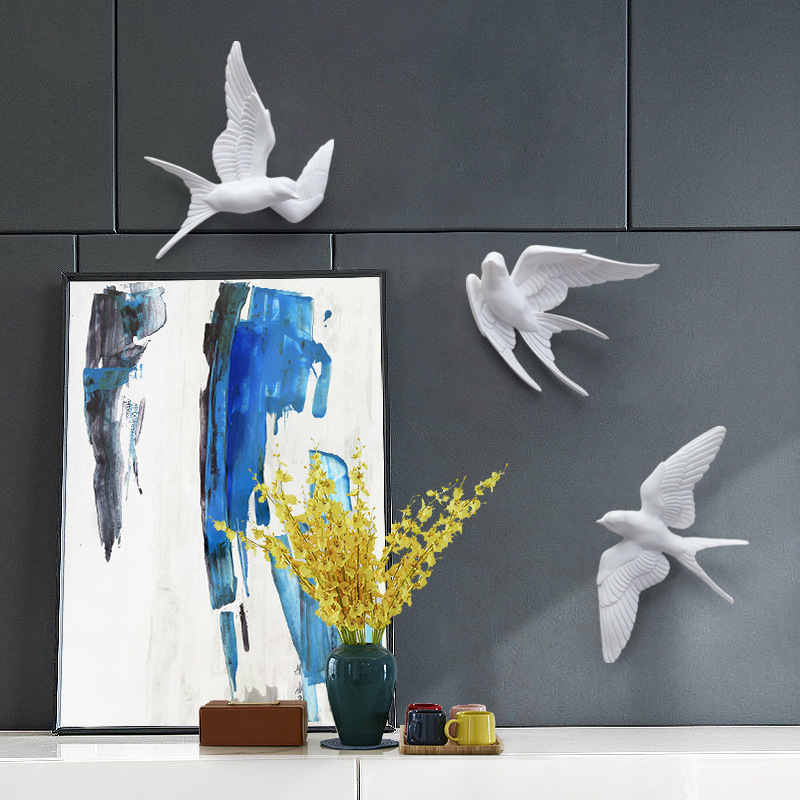 3D Bird Creative Hanging Decor - Foyer Lighting Wall Decor reseña y precio