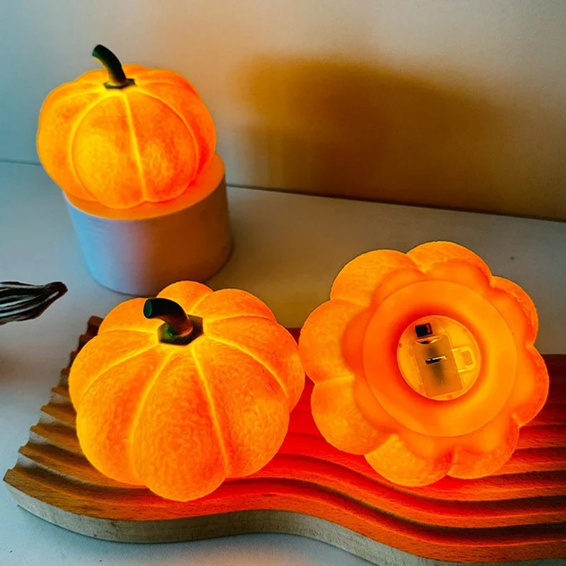Halloween Pumpkin LED Night Li - Home Decor Lighting Tricks reseña y precio