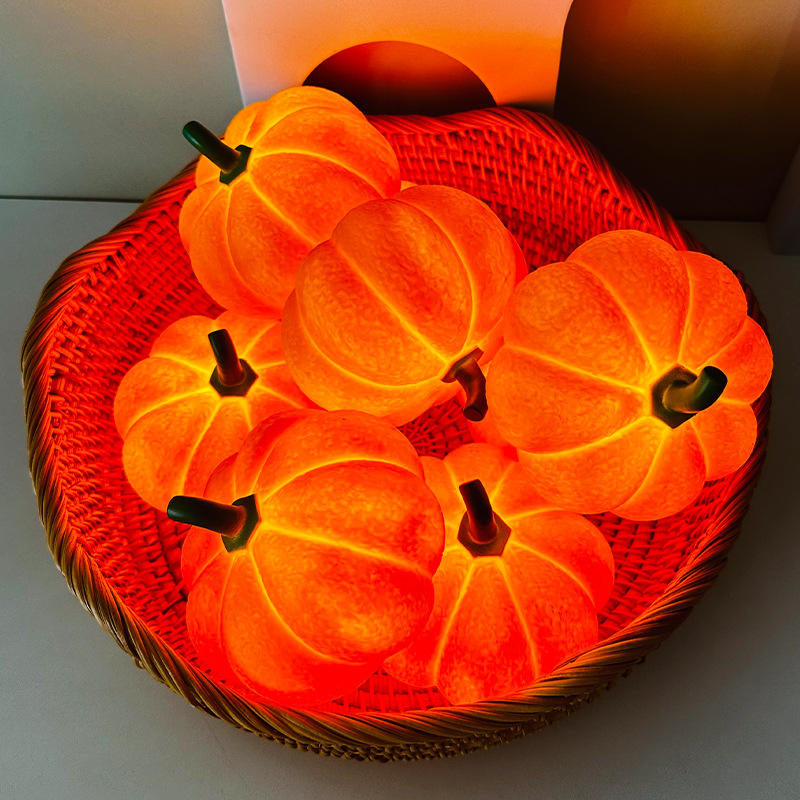 Halloween Pumpkin LED Night Li - Home Decor Lighting Tricks reseña y precio