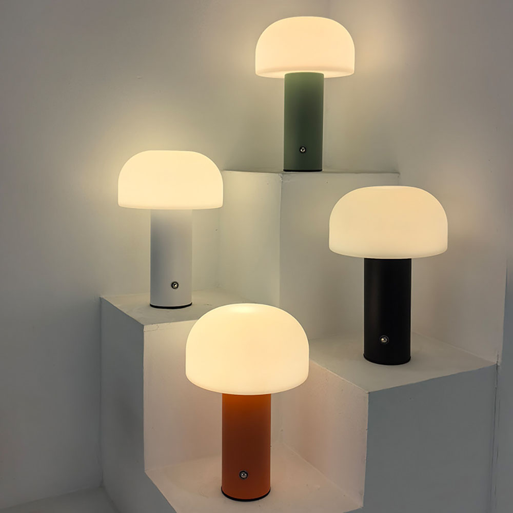 New Mushroom Lamp LED Charging - Mushroom Table Lamp reseña y precio