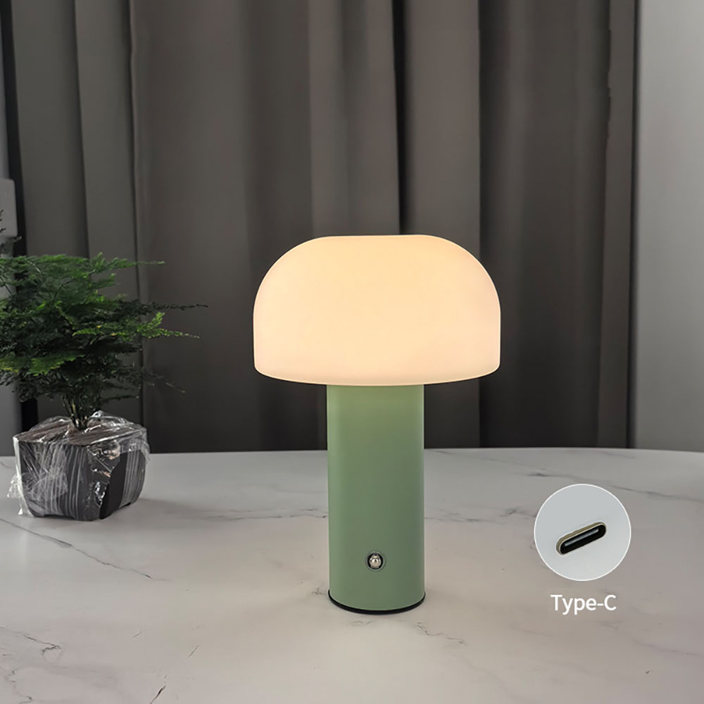 New Mushroom Lamp LED Charging - Mushroom Table Lamp reseña y precio