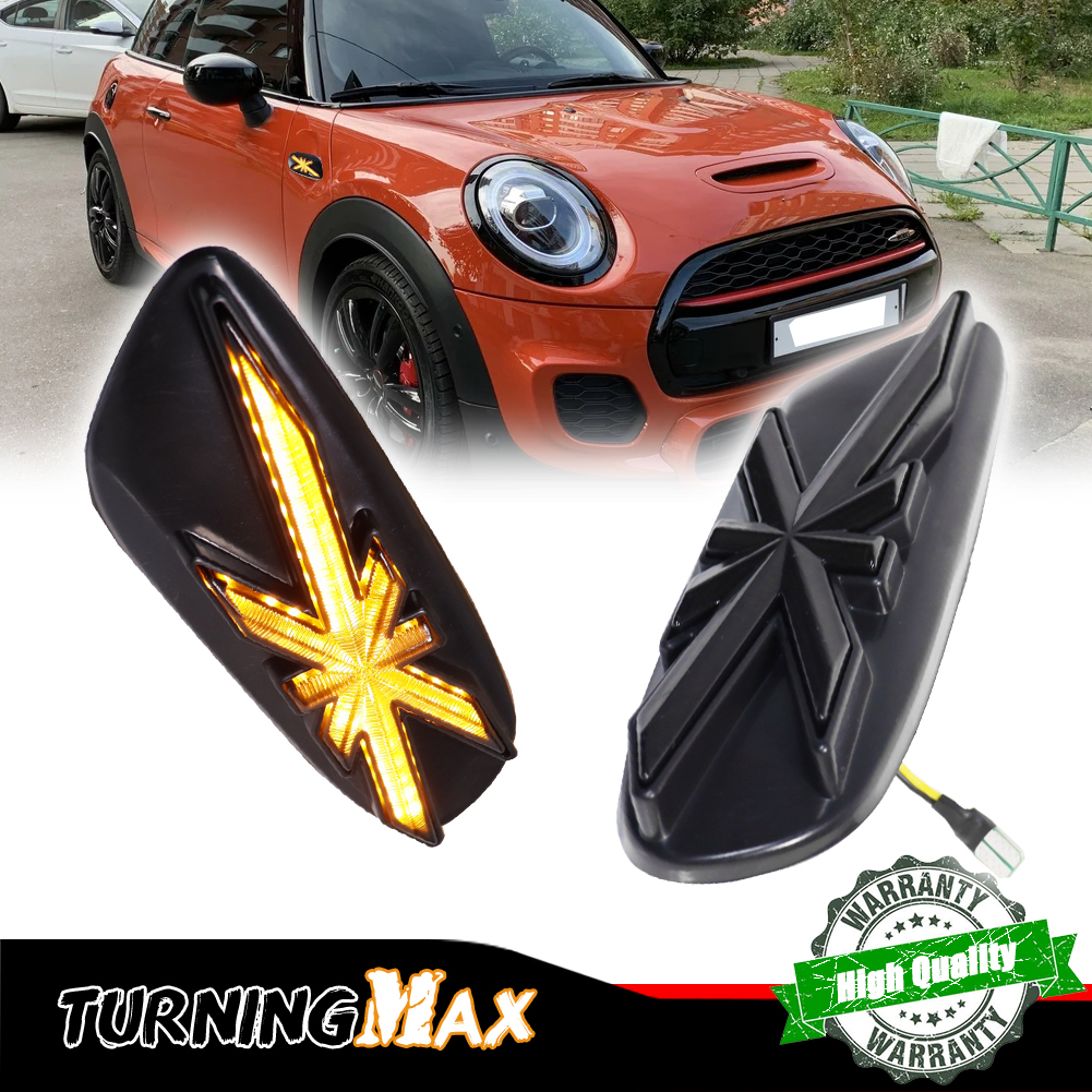 2pcs smoked lens Union Jack Am - Union Lighting & Decor reseña y precio
