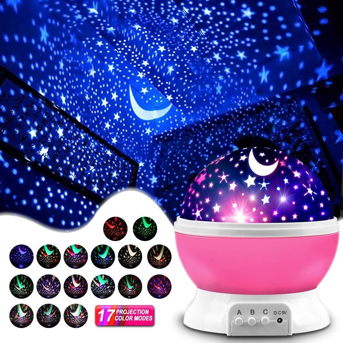 Rotating Galaxy Star Projector - Lighting Decor reseña y precio