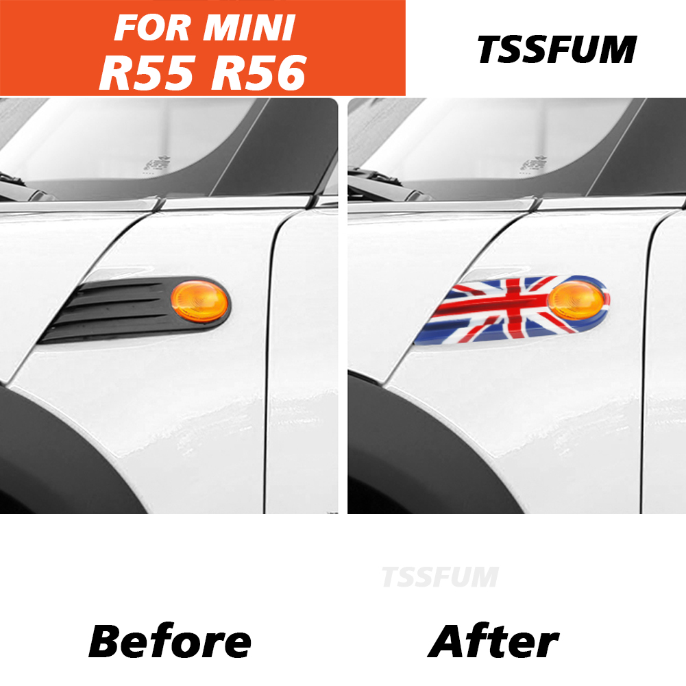 Union Jack Car Exterior Side F - Union Lighting & Decor reseña y precio