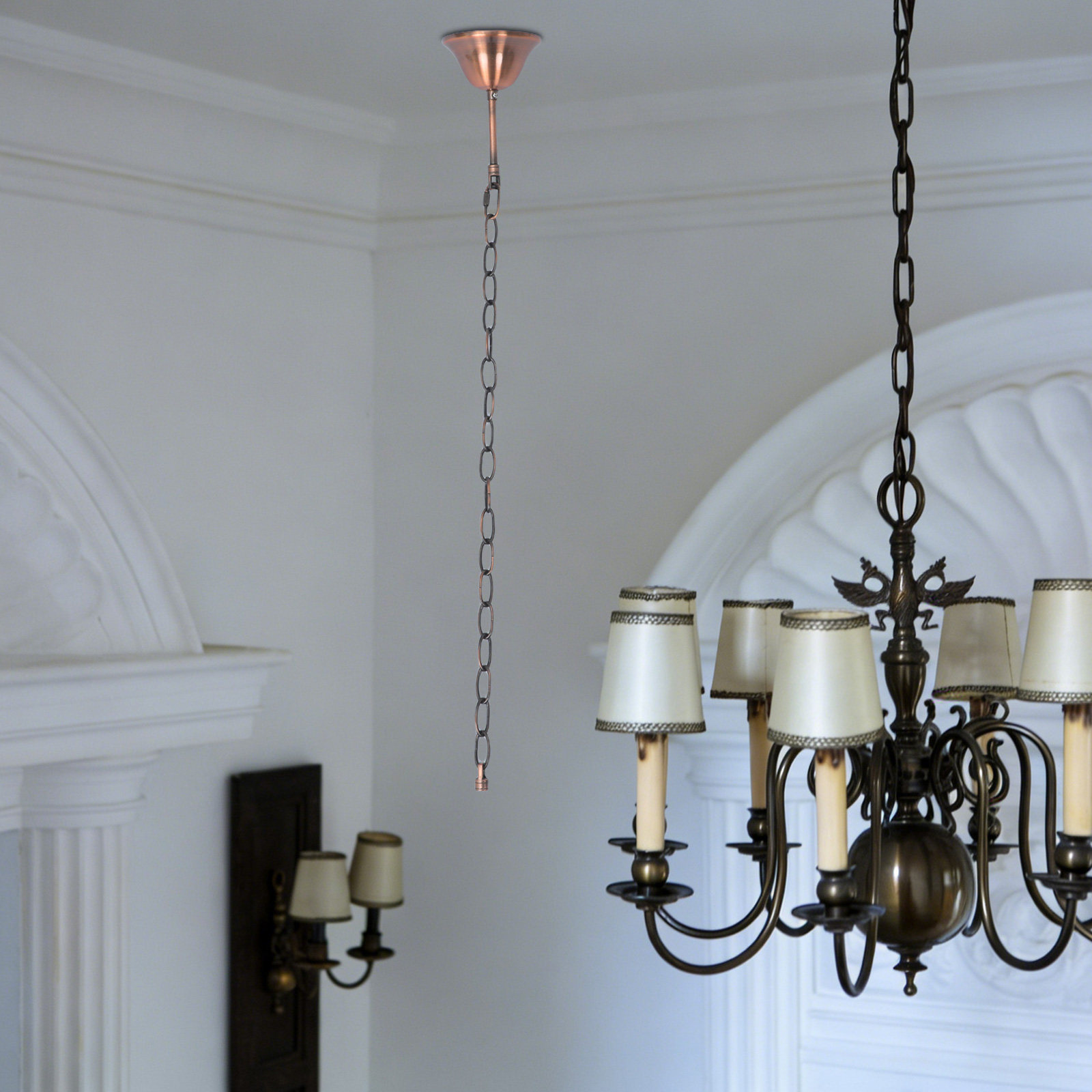 Iron Ceiling Fan Pull Chain Br - Decor Lighting Ceiling Fans reseña y precio