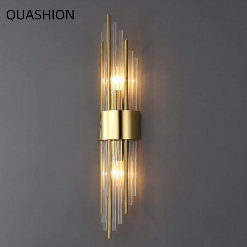 Modern Luxury Crystal Wall Lam - Foyer Lighting Wall Decor reseña y precio