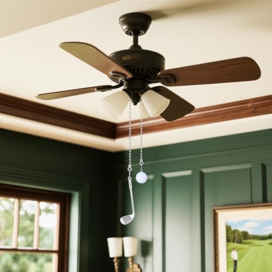 2Pcs Ceiling Fan Pull Chain, S - Decor Lighting Ceiling Fans reseña y precio