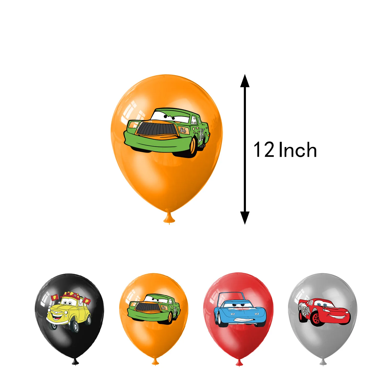 Cars Lightning McQueen Theme D - Lighting Mcqueen Birthday Decor reseña y precio