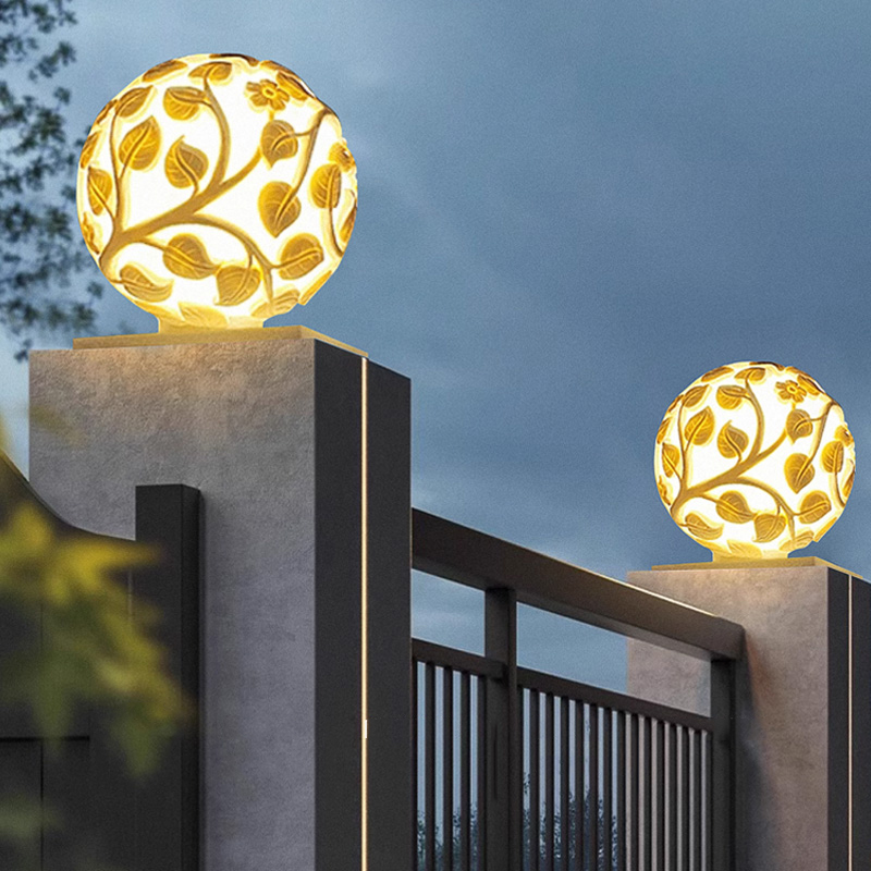 Outdoor column lights solar LE - Lighting Decoration Outdoor reseña y precio