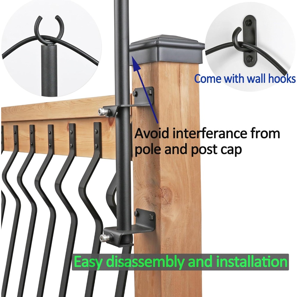 2 pack string light poles - st - Furniture Lighting & Decor Magazine reseña y precio