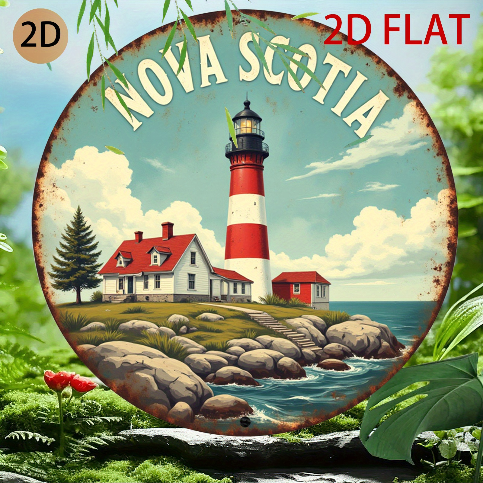 Nova Scotia Lighthouse Coastal - Nova Decor & Lighting Julestjerne reseña y precio