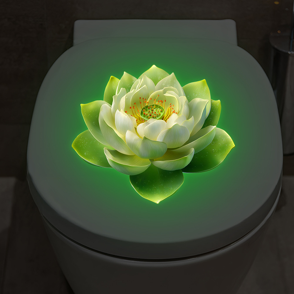 Glow in the Dark Lotus Toilet  - Lighting Decor Rentals reseña y precio