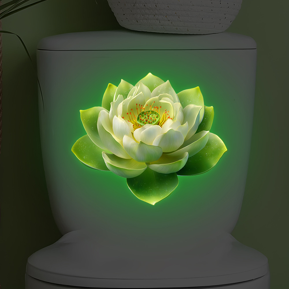 Glow in the Dark Lotus Toilet  - Lighting Decor Rentals reseña y precio