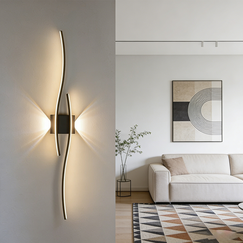 Modern LED Wireless Wall Sconc - Foyer Lighting Wall Decor reseña y precio