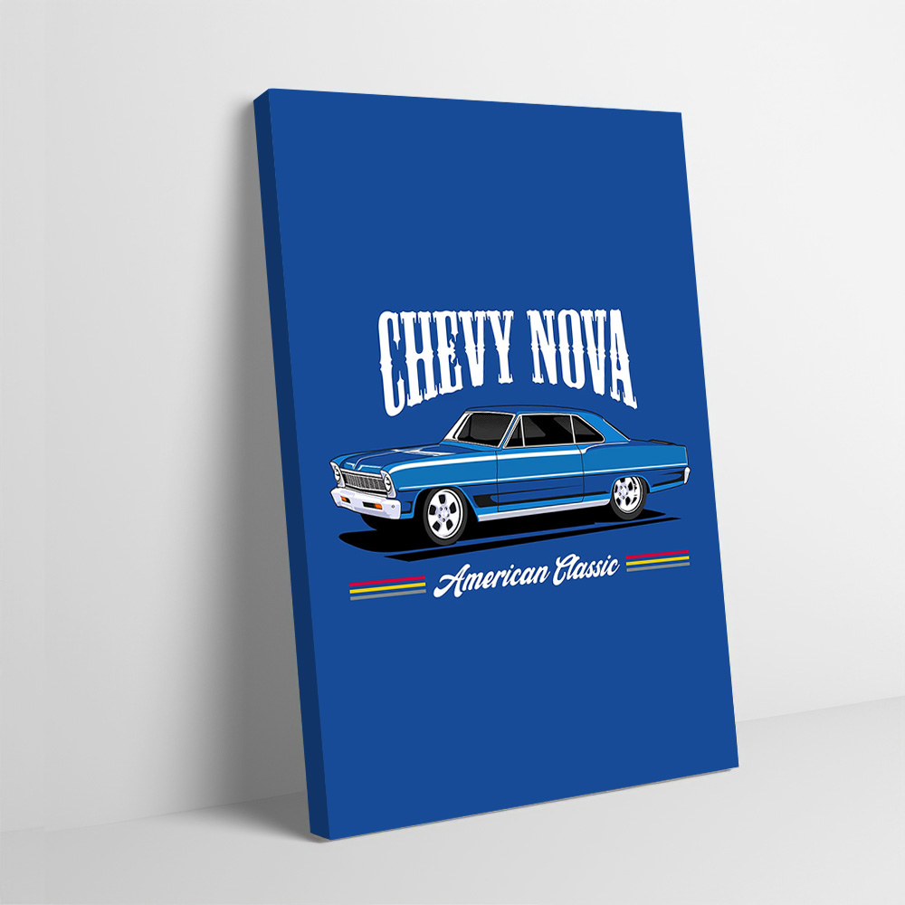 Chevy Nova Classic Cars Printi - Nova Decor & Lighting Julestjerne reseña y precio