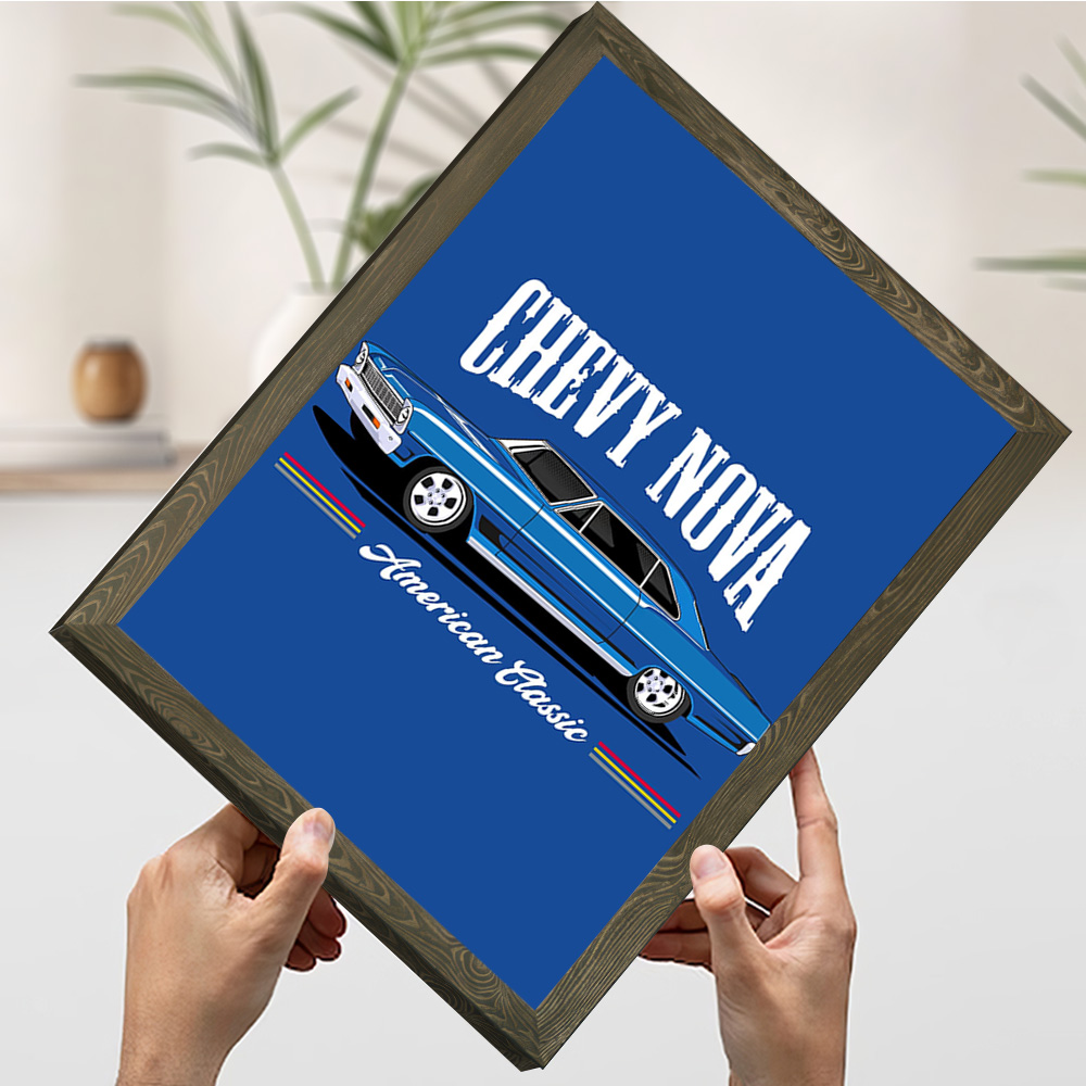 Chevy Nova Classic Cars Printi - Nova Decor & Lighting Julestjerne reseña y precio