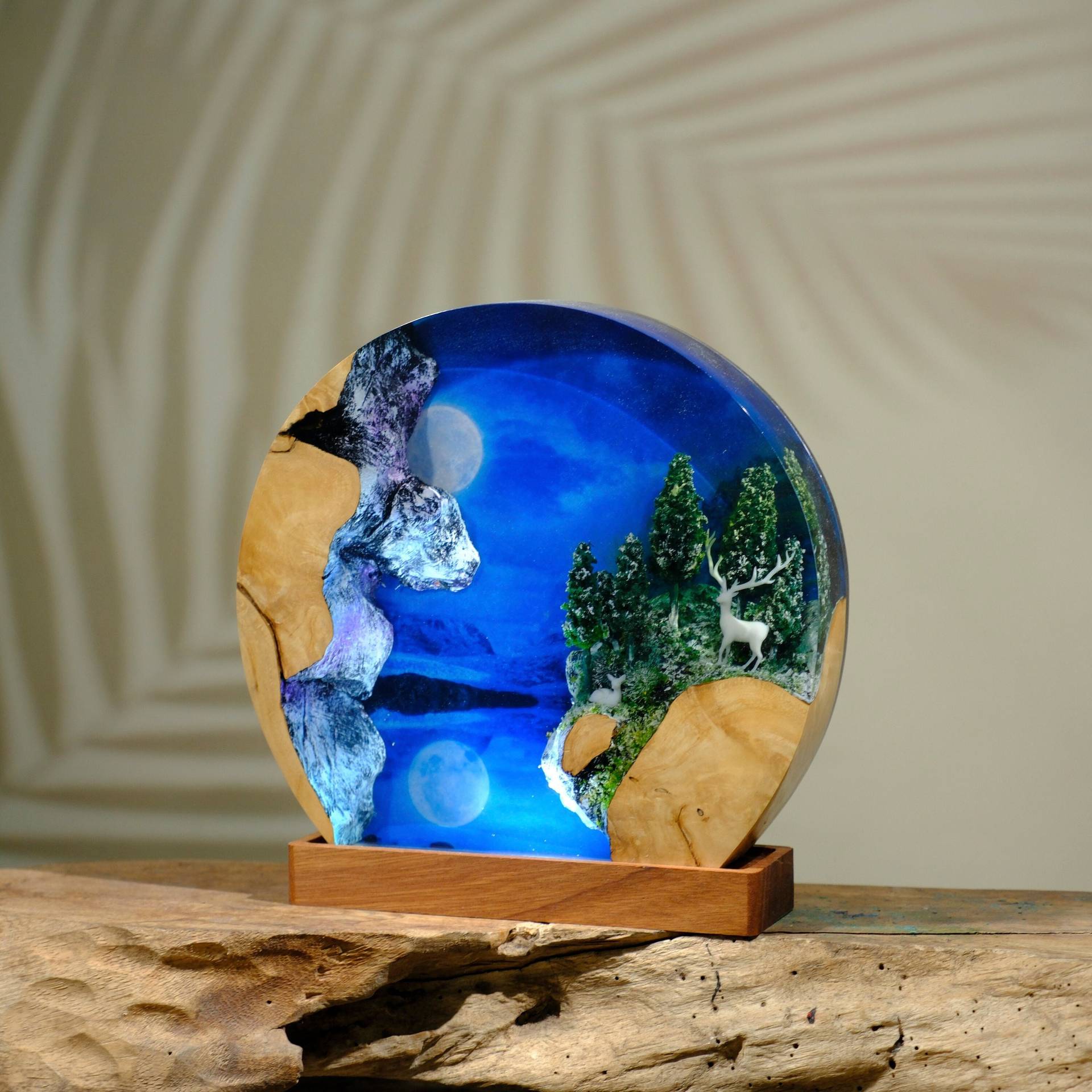 Customized Items Resin Table L - Room Decor Lighting Lamp reseña y precio