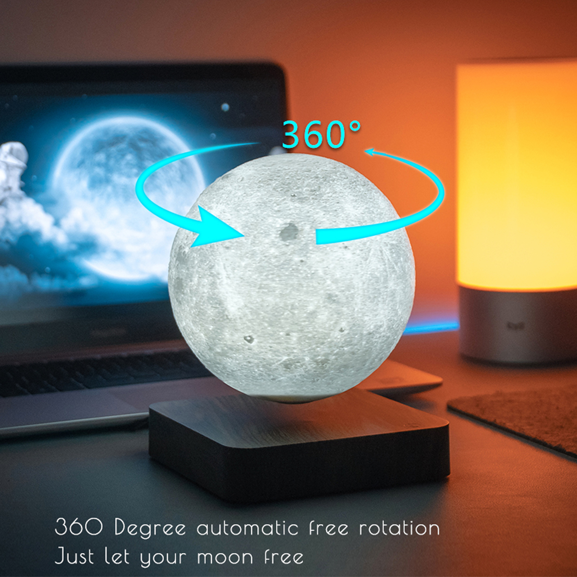 Minimalism Magnetic Levitation - Lighting Decor reseña y precio