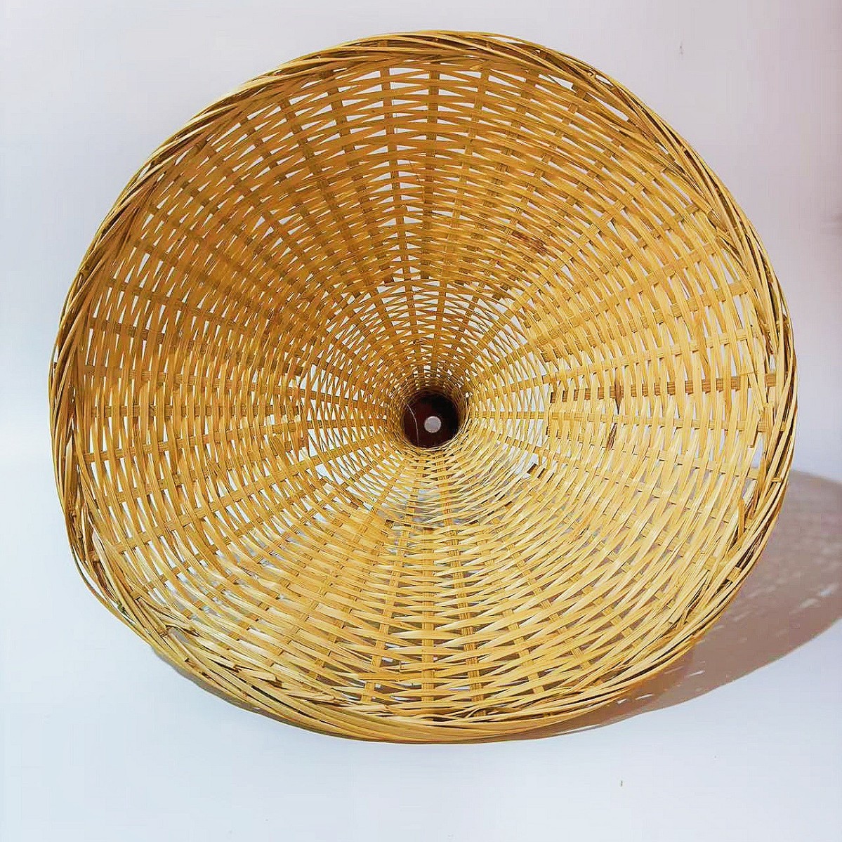 New Chinese Zen Bamboo Woven P - Lighting Decor Rentals reseña y precio