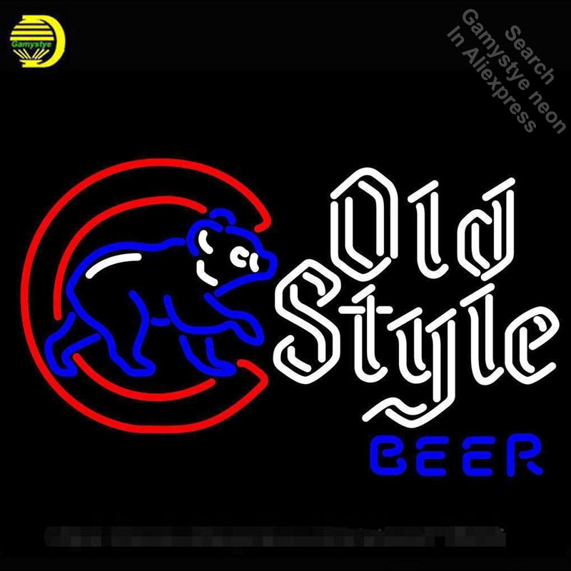 Unions Cubs O Style Neon Sign  - Union Lighting & Decor reseña y precio