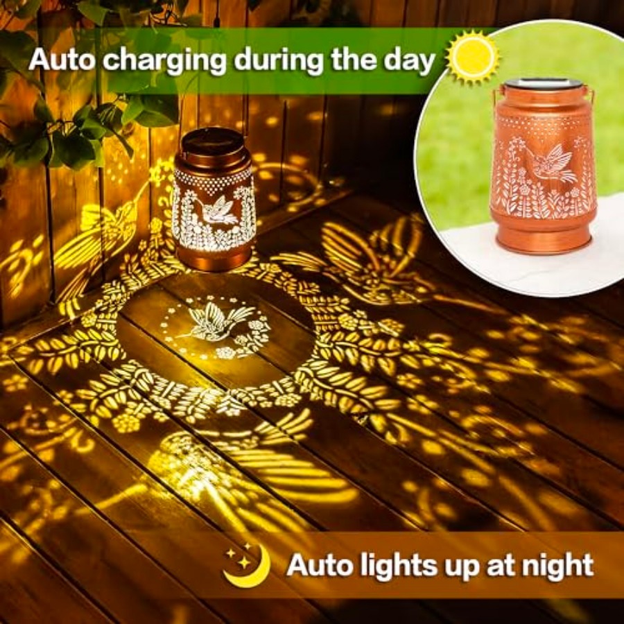 Solar Lanterns Outdoor Waterpr - Lighting Decoration Outdoor reseña y precio