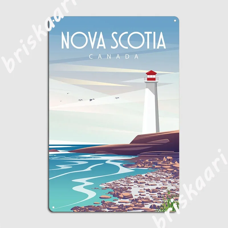 Nova Scotia Metal Sign Designi - Nova Decor & Lighting Julestjerne reseña y precio