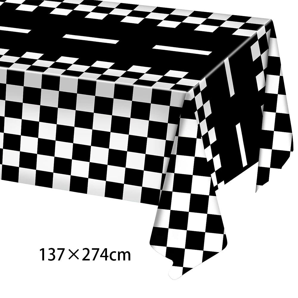 Racing Car Table Runner Tablec - Lighting Mcqueen Birthday Decor reseña y precio