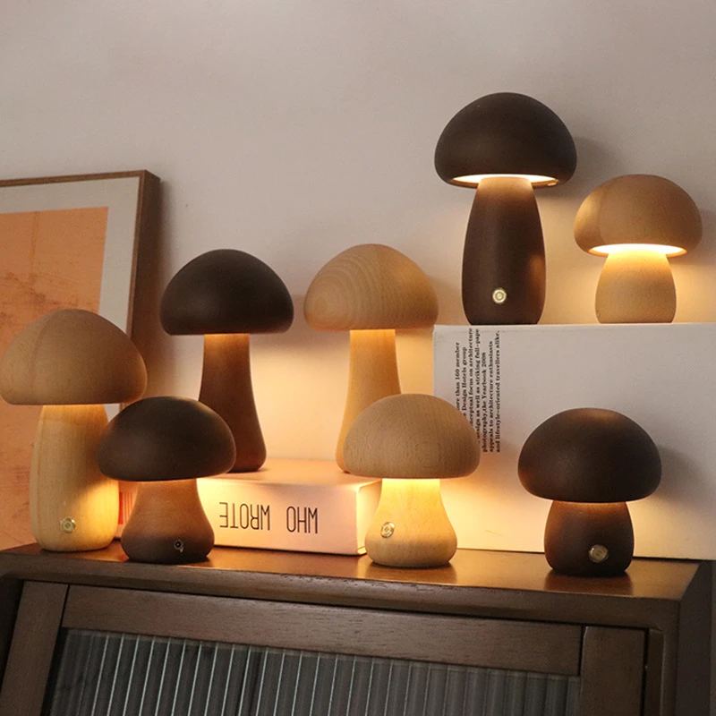 Cute Mushroom LED Night Light  - Mushroom Table Lamp reseña y precio
