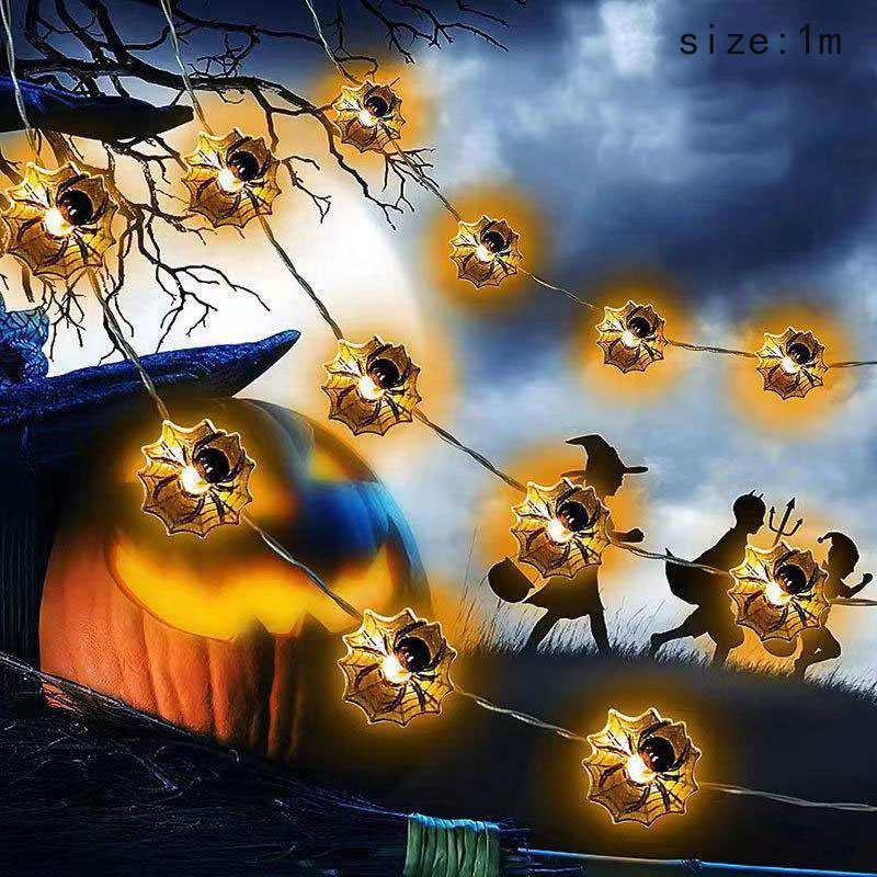 Halloween Pumpkin Bat Spider L - Home Decor Lighting Tricks reseña y precio