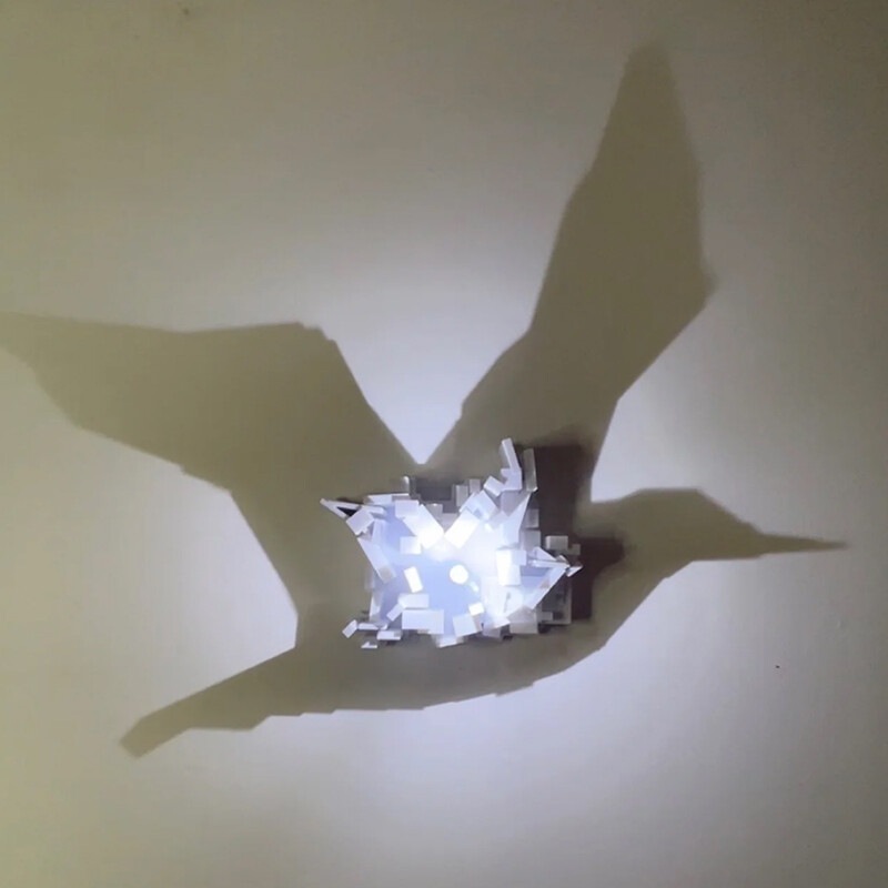 Dropshipping 3D Light Shadow N - Room Decor Lighting Lamp reseña y precio