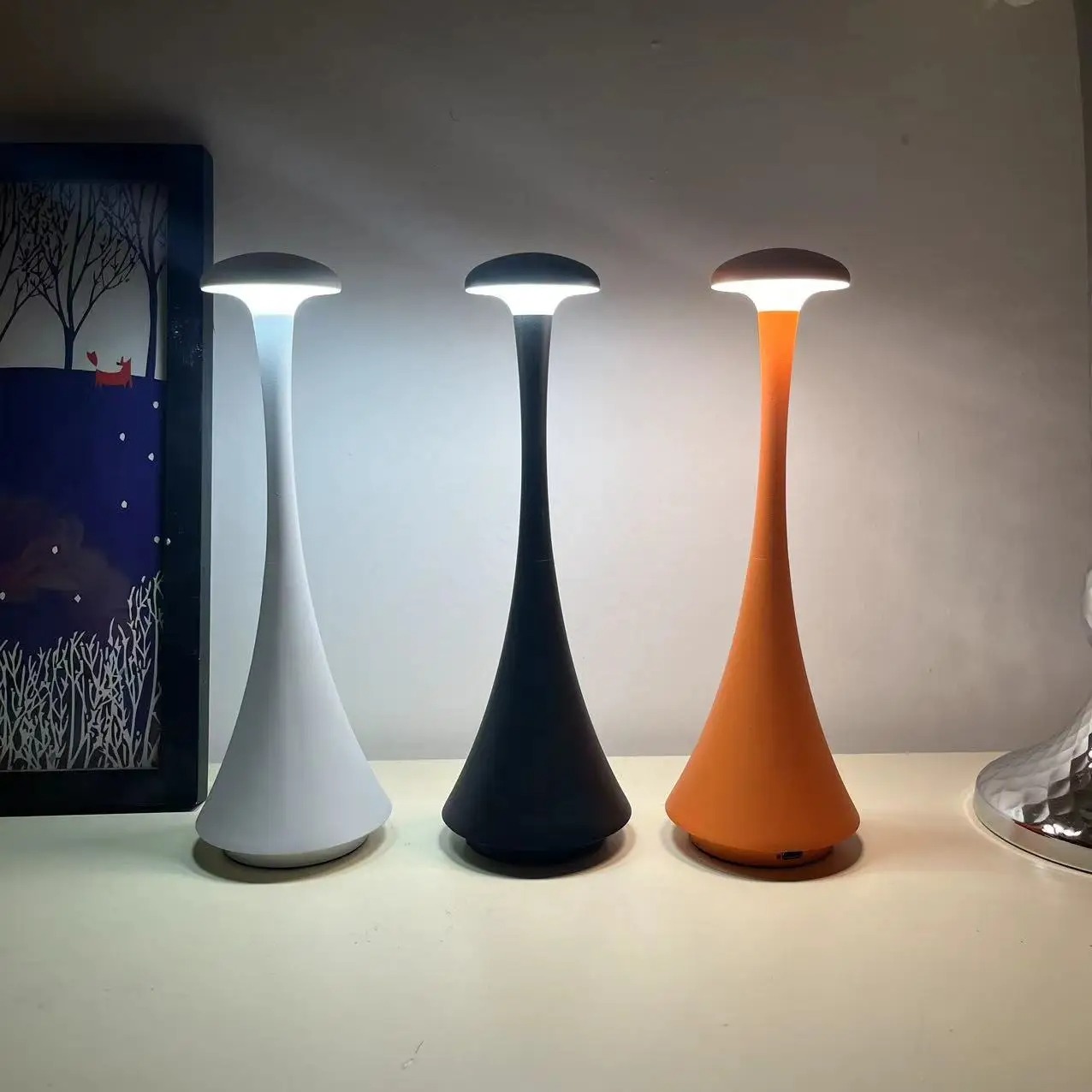 New Arrival Mushroom Table Lam - Mushroom Table Lamp reseña y precio