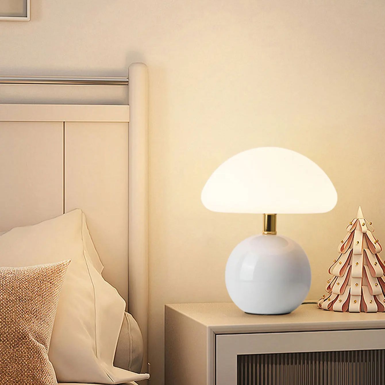 Modern minimalist mushroom tab - Mushroom Table Lamp reseña y precio
