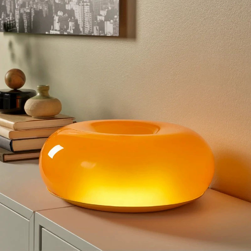 Nordic Donut Lamp Bauhaus Medi - Mushroom Table Lamp reseña y precio